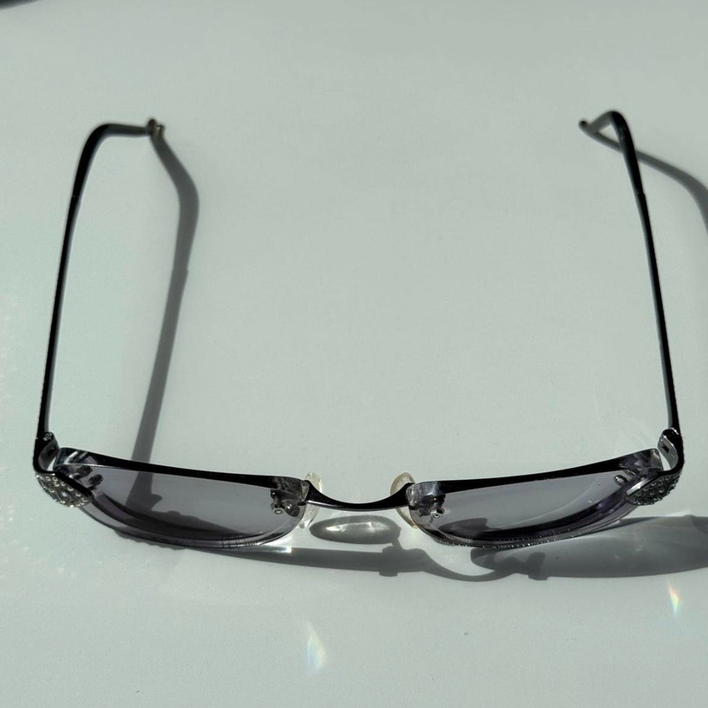 2000s DIOR STONE JEWEL GLASSES