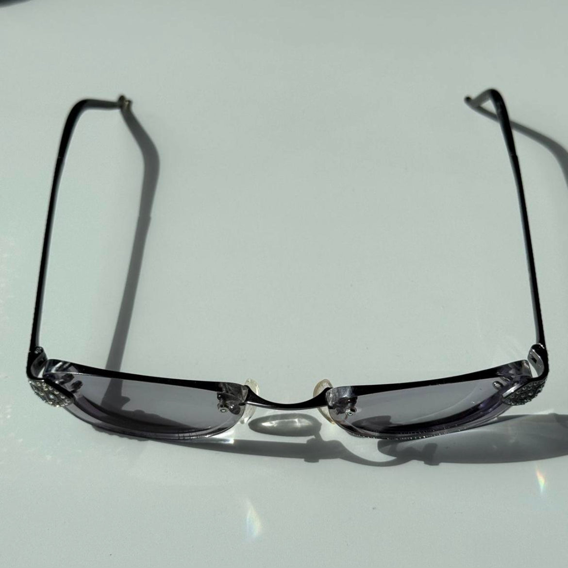 2000s DIOR STONE JEWEL GLASSES