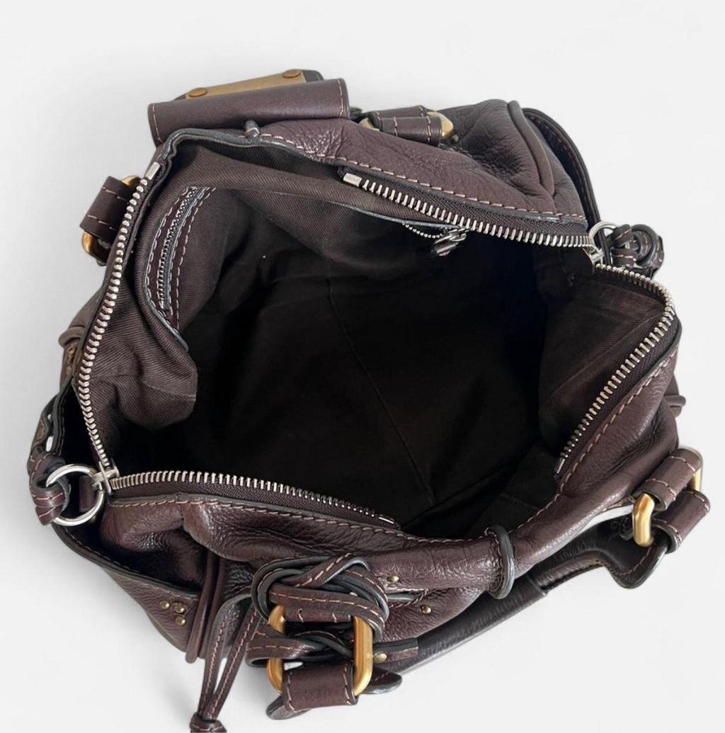 Dark Brown mini Chloé Paddington