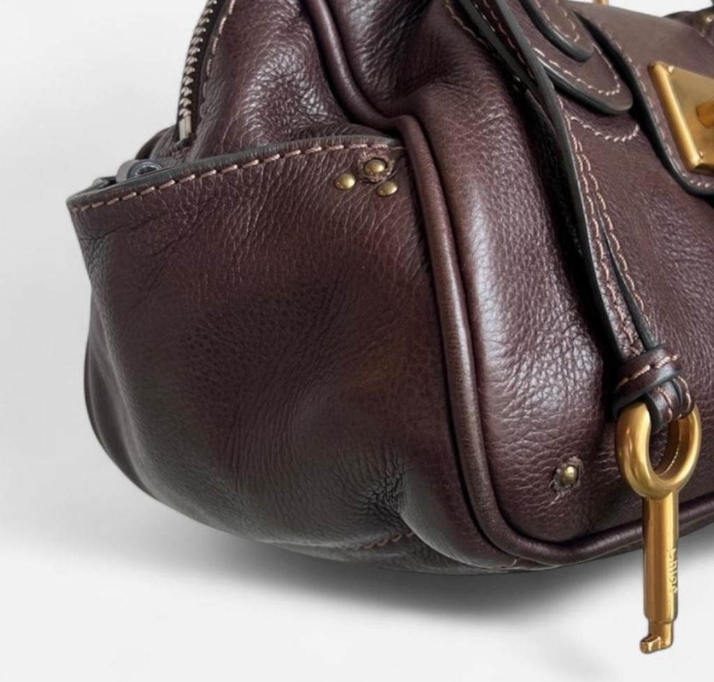 Dark Brown mini Chloé Paddington