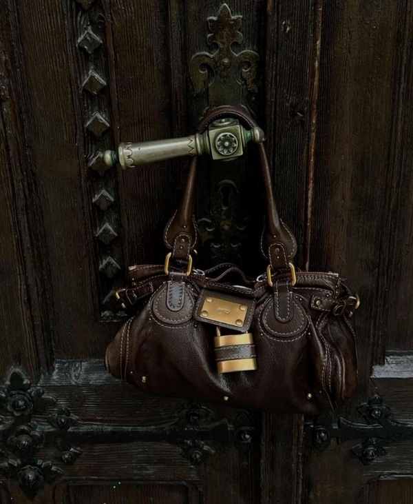 Dark Brown mini Chloé Paddington